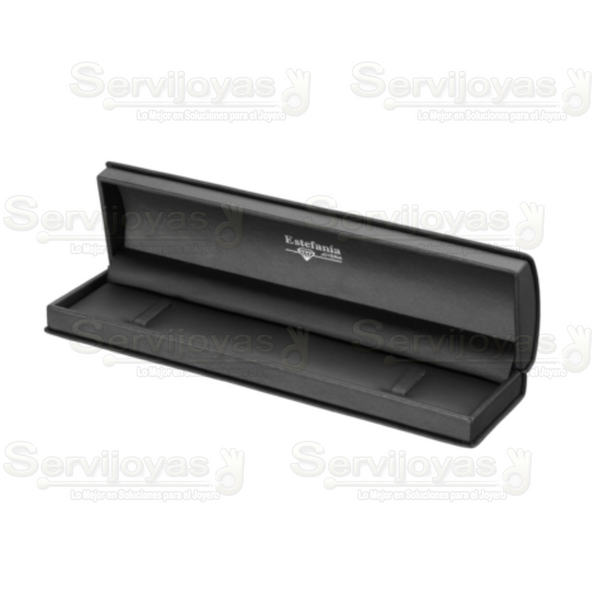 Estuche Platino Pulsera Medidas: 22.1x5.5x3.4cm 4589.BK