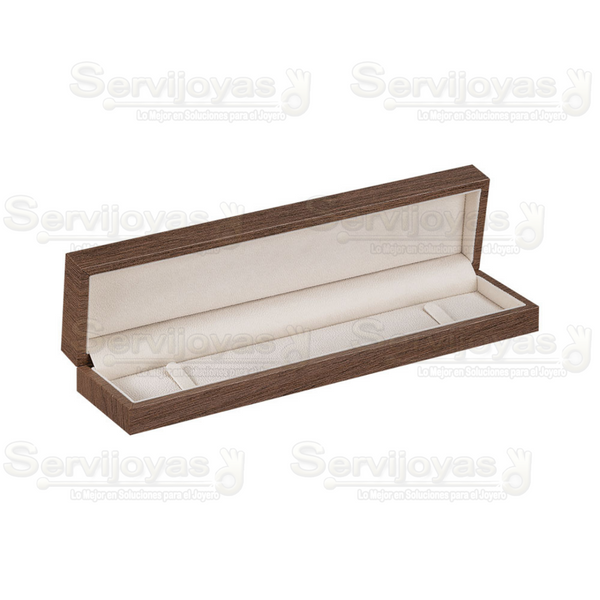 Estuche Madera Siena para Pulsera Medidas: 25x6x3.5cm 4448