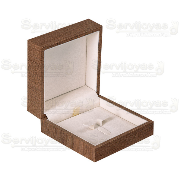 Estuche Madera Siena para Juego Medidas: 10.5x10.5x5cm 4447
