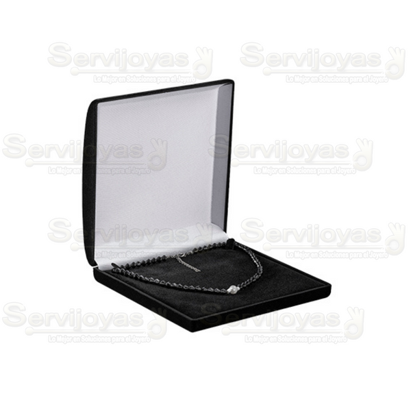 Estuche Flock Collar Medidas: 16x16.5x3.8cm  3690