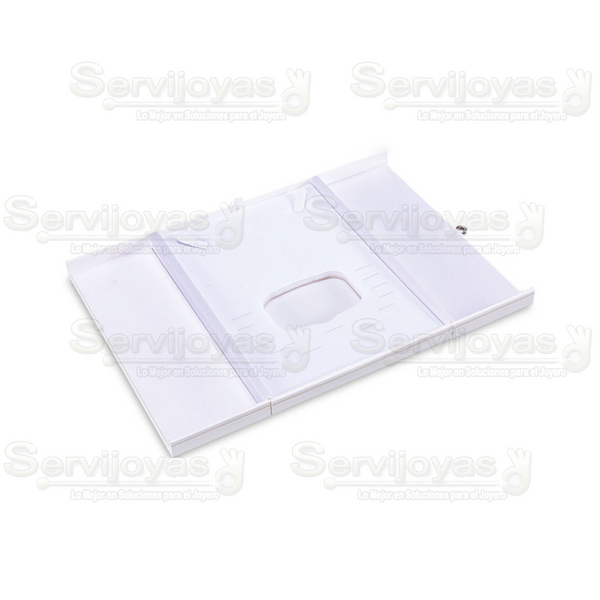 Estuche para Arras dos Puertas Blanco Medidas: 14.6x20.8x3.2cm 4614
