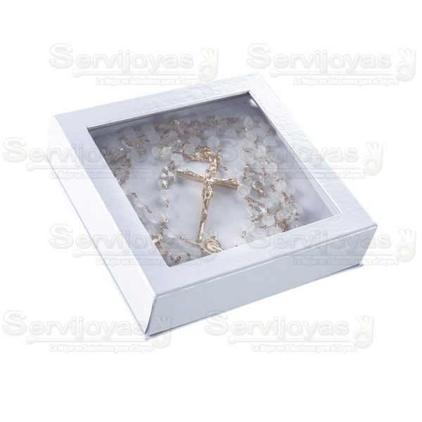 Caja Lazo con Ventana Medidas: 21x20x5.5cm 4602