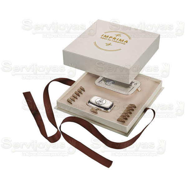 Caja Rubi Arras Grande Medidas: 21.3x20.8x5.2 cm 1650