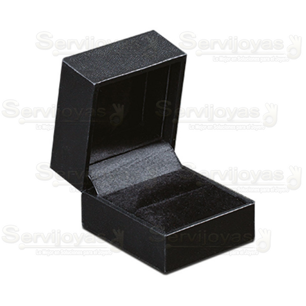 Estuche Carte Negro Anillo Medidas: 4.7x5.2x3.8cm 3801.BK
