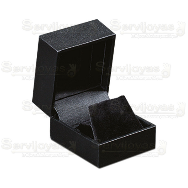 Estuche Carte Negro Arete Chico Medidas: 4.7x5.2x3.8cm 3802.BK