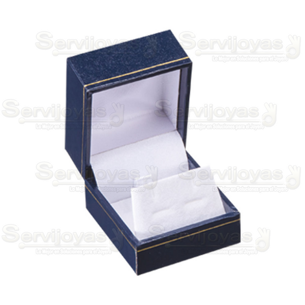 Estuche Carte Azul para Arete Chico Medidas: 4.7x5.2x3.8cm 3802.BL