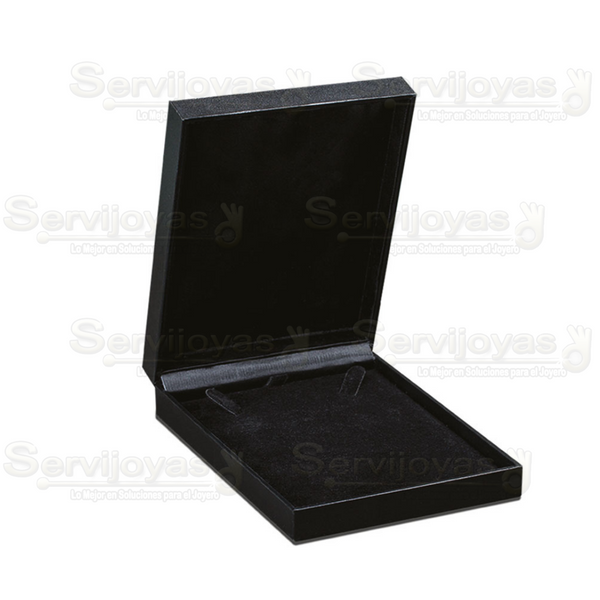 Estuche Carte Negro Gargantilla Medidas: 11.1x15.9x3.5cm 3812.BK
