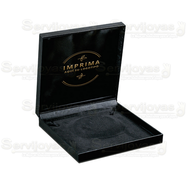 Estuche Carte Negro Collar Medidas: 19x19.6x3.5cm 3813.BK