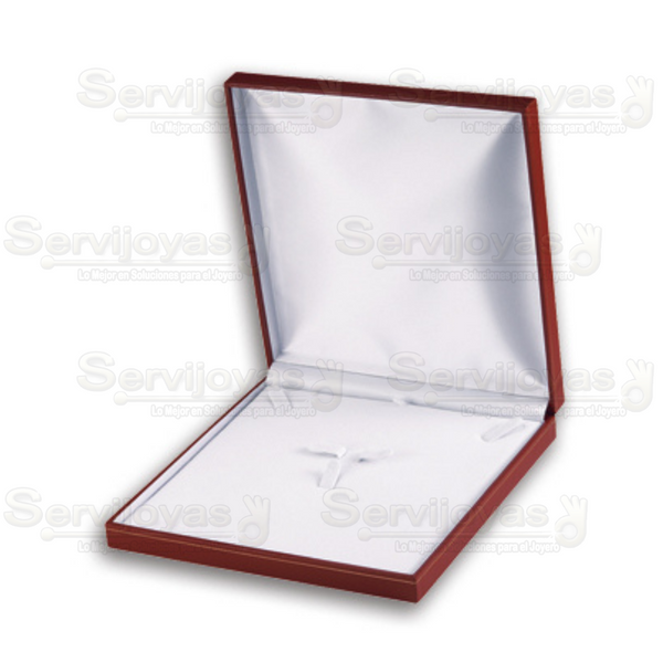 Estuche Carte Rojo Collar y Juego Medidas: 19x19.6x3.5cm 3814.RD