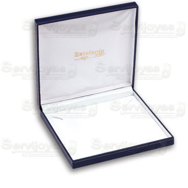 Estuche Carte Azul para Collar Medidas: 19x19.6x3.5cm 3813.BL