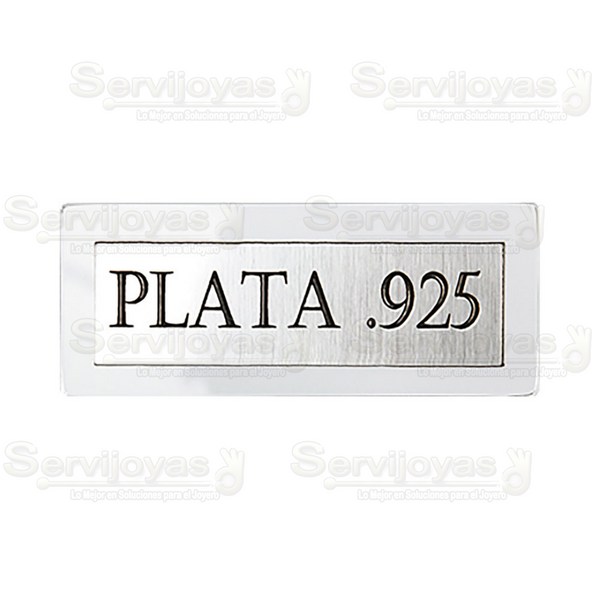 Letrero Plata 925 5566