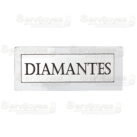 Letrero Diamantes 5567