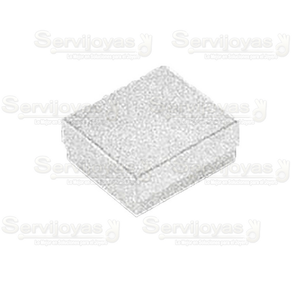 Caja Brillante Chica Plata Medidas: 5.4x5x2.5cm 1581.SL
