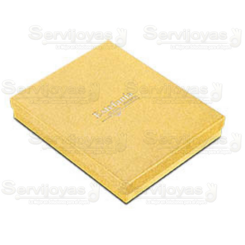 Caja Brillante Collar Dorada 1585.GD