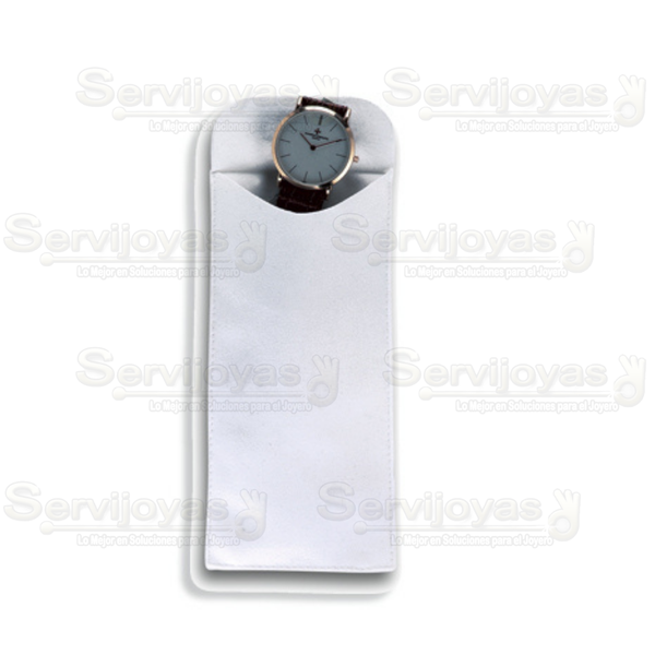 Bolsa Blanca de Cartera Reloj Medidas: 8x16cm 2502.WH