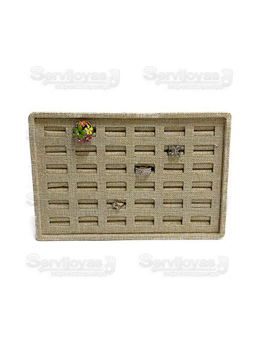 Exhibidor Galant Arena Base 36 Anillos Medidas: 27x18x3cm 202A