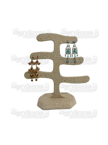 Exhibidor Galant Arena Arbol 12 Aretes Medidas: 21x22x7cm 205A