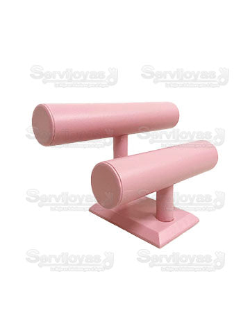Exhibidor Vinipiel Rosa Bastón Doble 211R