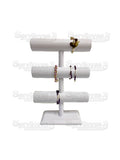 Exhibidor Nacional Vinipiel Blanco Baston Triple Lineal 233B
