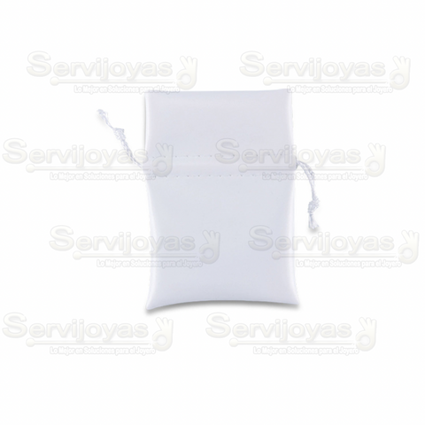Bolsa Chica De Imitacion Piel Blanco 2451.WH