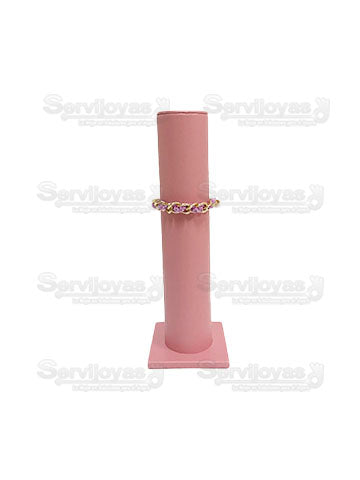 Exhibidor Vinipiel Rosa Baston Sencillo Vertical Medidas: 25x8x8cm 261R