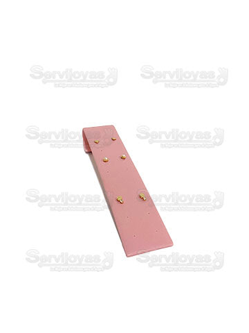 Exhibidor Vinipiel Rosa Esqui 9 Pares de Broquel Medidas: 4x3x21cm 263R