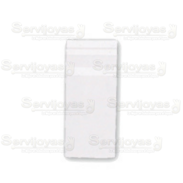 Bolsa de Celofán 1.5 x 2.5 pulg Banda Autoadherible 2731