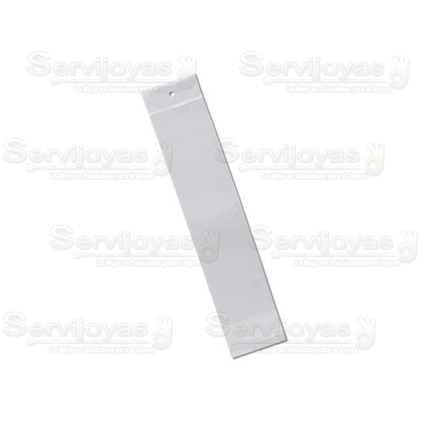 Bolsa Celofán Colgar 3x11pulg. (100 pzs) 2771
