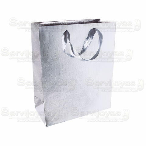 Bolsa Coco mediana plata 2951.SL