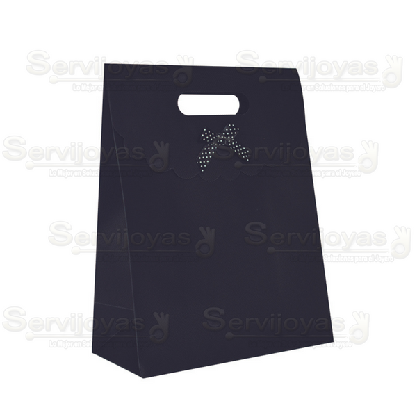 Bolsa Gift Grande Negra Medidas: 24x12x31.5cm 2972.BK