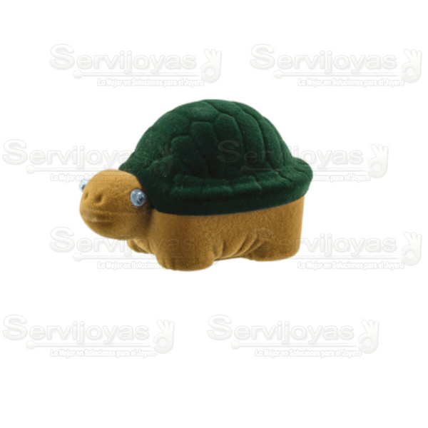 Tortuga Verde con Café 3035 Medidas: 4.5x6x4cm