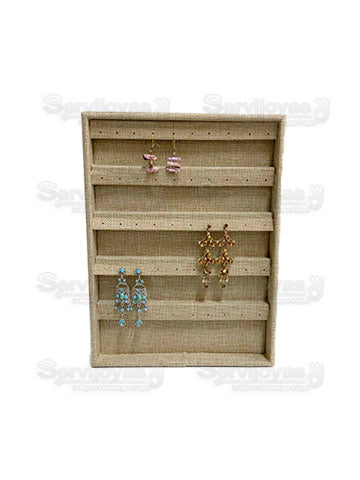 Exhibidor Galant Arena Charola Aretes Medidas: 22x29x3cm 305A