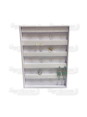 Exhibidor Nacional Vinipiel Charola Juego Medidas: 22x29x3cm 306B