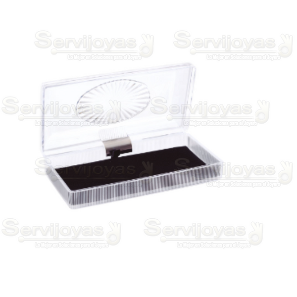 Estuche Acrílico Gargantilla Medidas: 15.7x8.2x4cm 3611