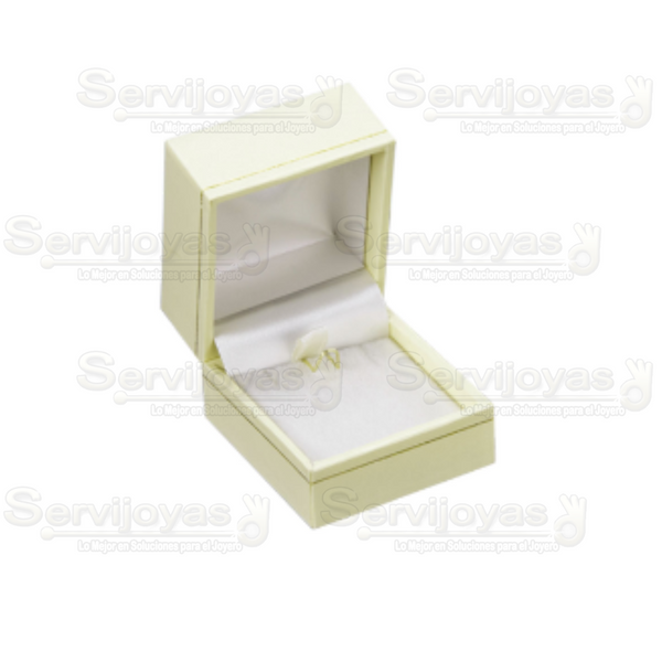 Estuche Delux Carte Dije Chico Marfil Medidas: 4.7x5.2x3.8cm 3803.DX