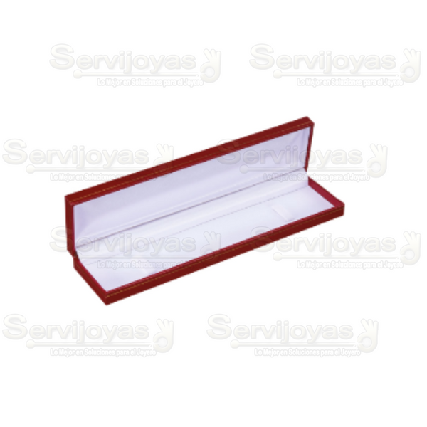 Estuche Carte Rojo Pulsera Medidas: 21.8x 5.6x2.5cm 3811.RD
