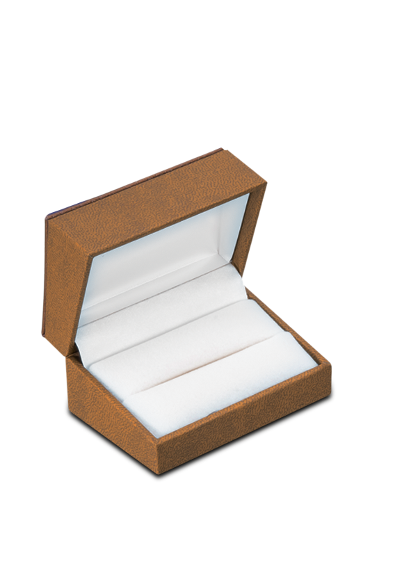 Estuche Linea Italia Argollas Beige Para Joyeria