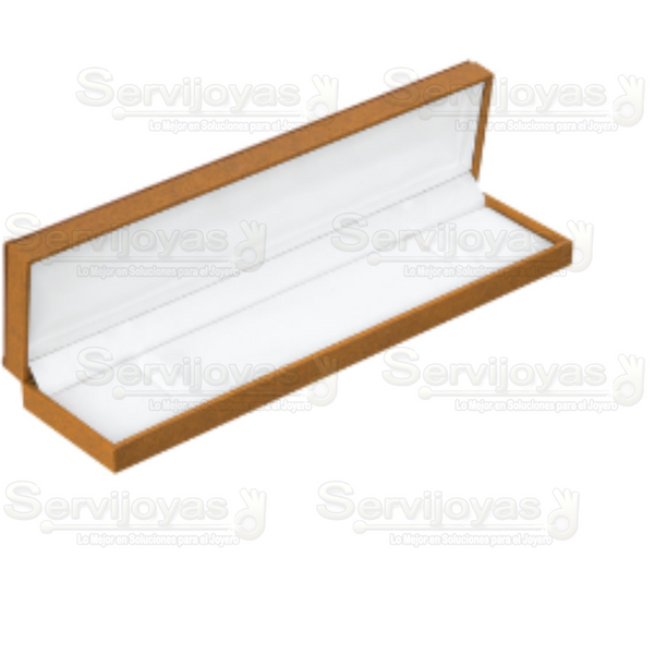 Estuche Italia Beige Pulsera Medidas: 21.7x5.5x2.6cm 4408.BG