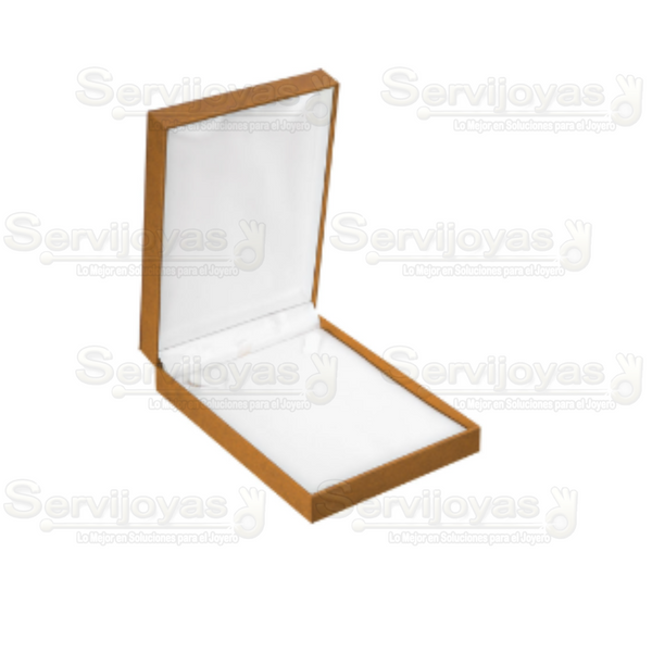 Estuche Italia Beige Gargantilla Medidas: 11.2x16x3.7cm 4409.BG