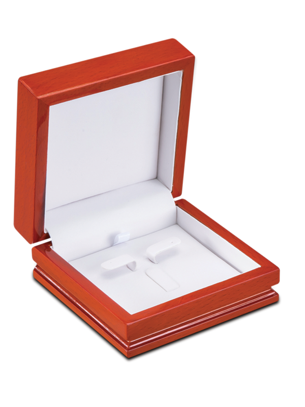 Estuche Para Juego De Caoba Para Joyeria