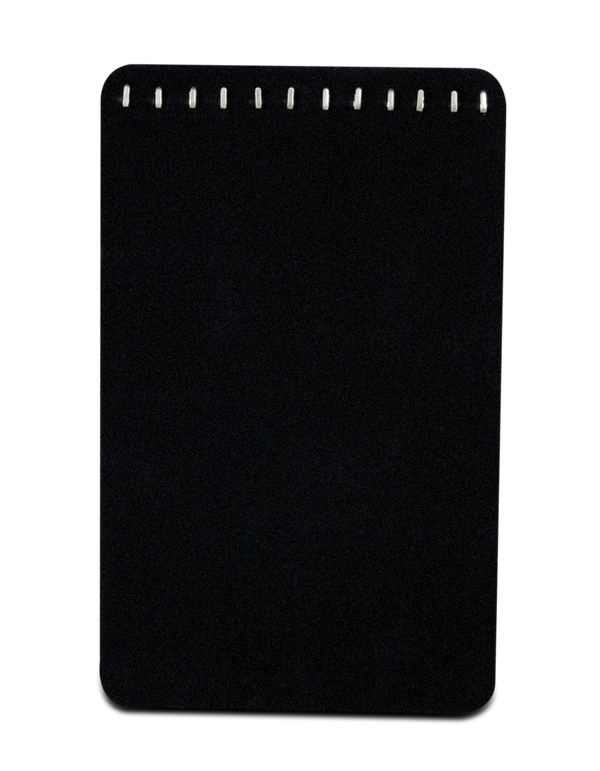 Exhibidor Velour Carton Cadena Negro Para Joyeria