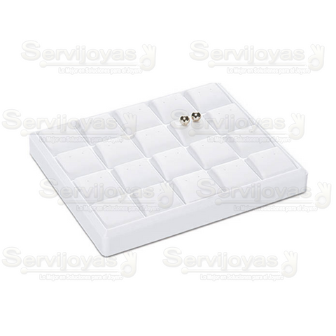 Charola Ultraligera 20 Pares De Broqueles 5999.WH