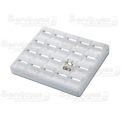 Charola Ultraligera para 20 Pares de Aretes 6011