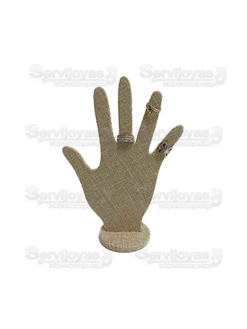 Exhibidor Galant Arena Economico Mano Anillos Medidas: 21x15x7cm 817T