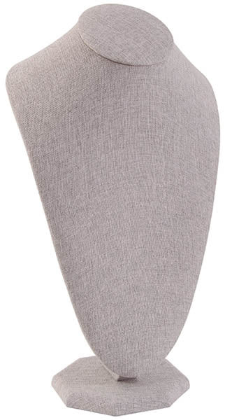 Exhibidor Gray Luxury Cuello Alto Curvo Medidas: 20x12x35cm 9932.GY
