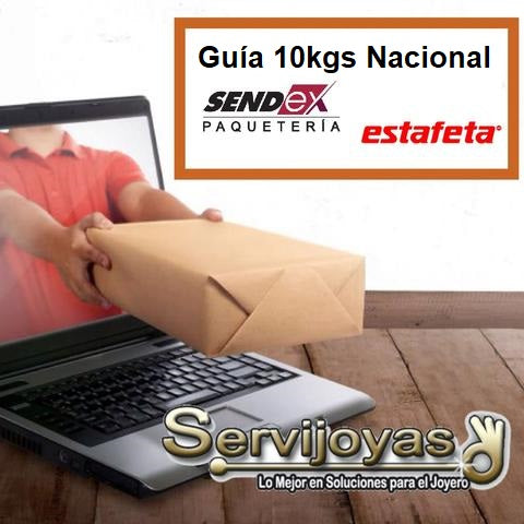 Guia de Envío Nacional 10 kgs Volumetricos